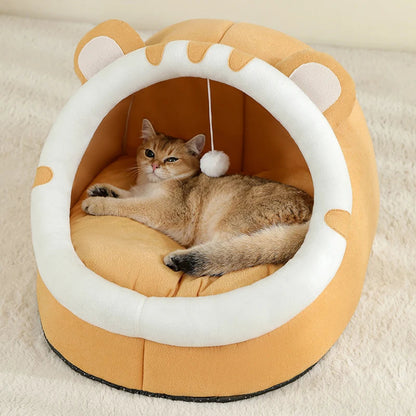 Warm House Pet Bed. - Maison Novaire #