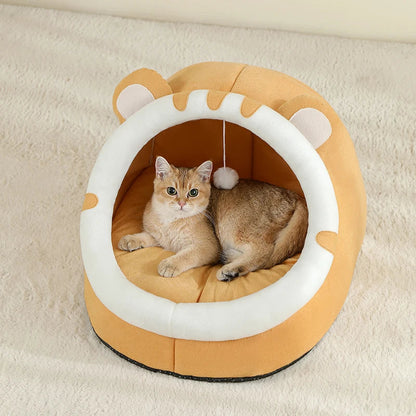 Warm House Pet Bed. - Maison Novaire #