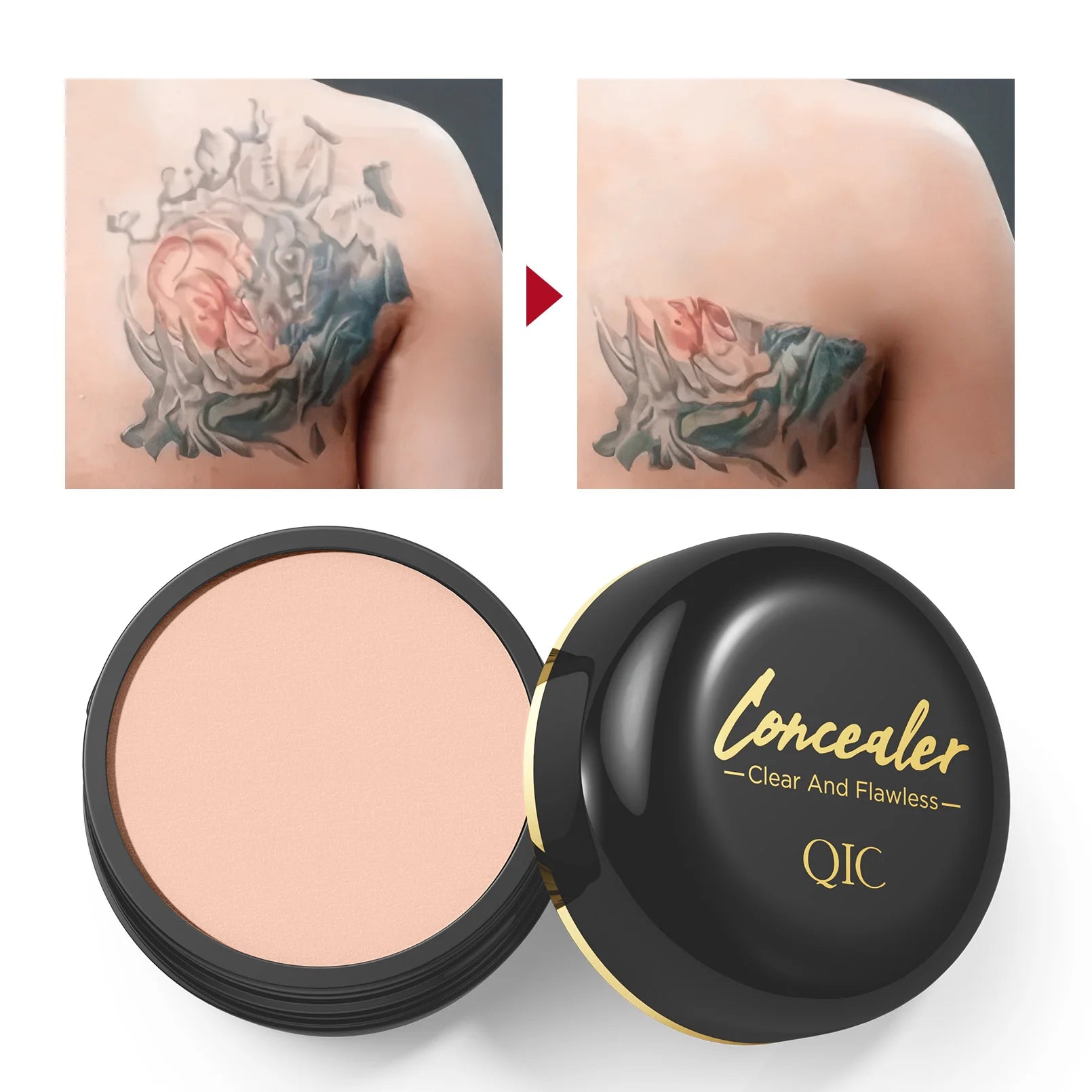 Waterproof Concealer for Tattoos and Scars - Maison Novaire #