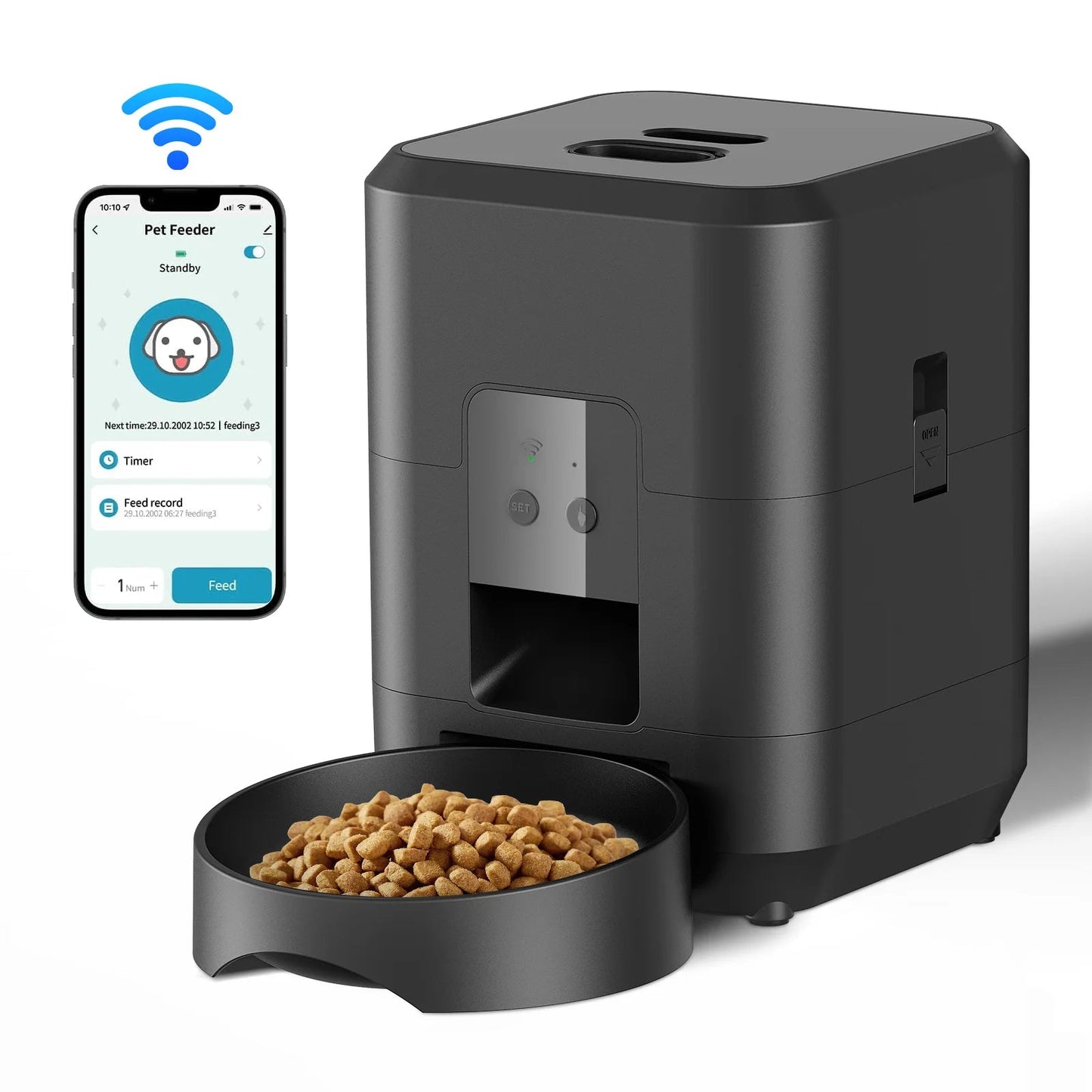 WiFi enabled Pet Feeder. - Maison Novaire #