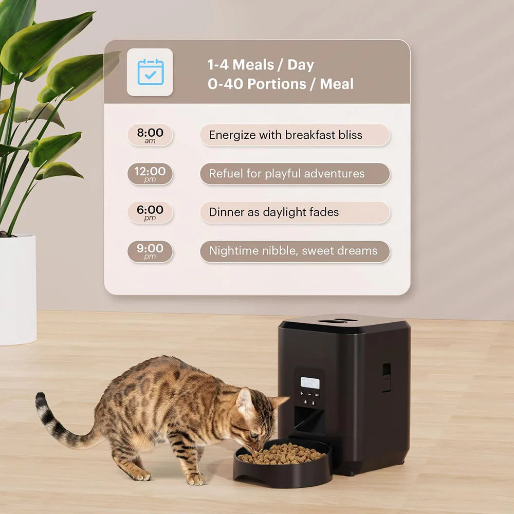 WiFi enabled Pet Feeder. - Maison Novaire #