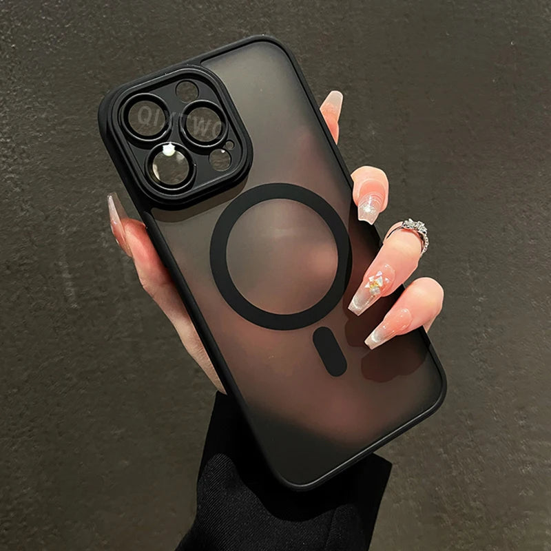 Wireless charging Matte Armor IPhone case. - Maison Novaire #
