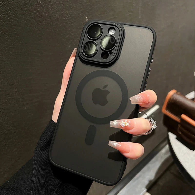 Wireless charging Matte Armor IPhone case. - Maison Novaire #