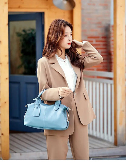 Women Leather Handbags 100% Cowhide. - Maison Novaire #