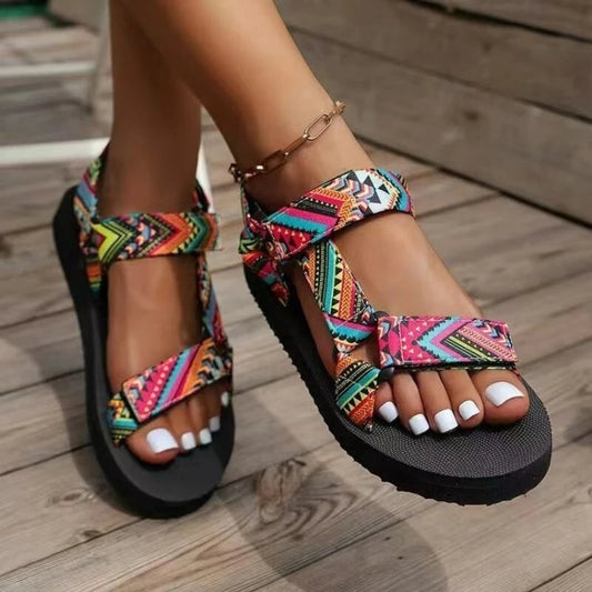 Women's Flat Shoes Outdoor Sandals. - Maison Novaire #