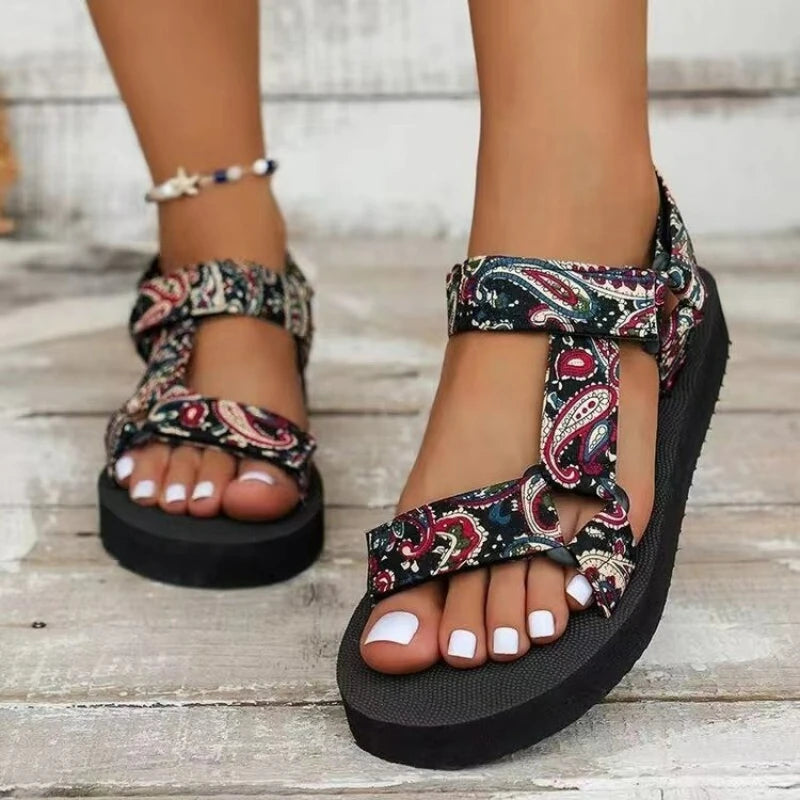 Women's Flat Shoes Outdoor Sandals. - Maison Novaire #