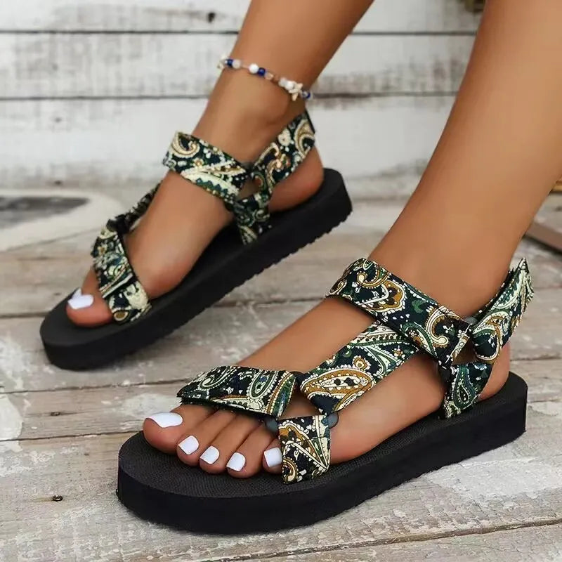 Women's Flat Shoes Outdoor Sandals. - Maison Novaire #