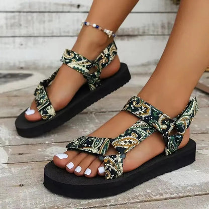 Women's Flat Shoes Outdoor Sandals. - Maison Novaire #