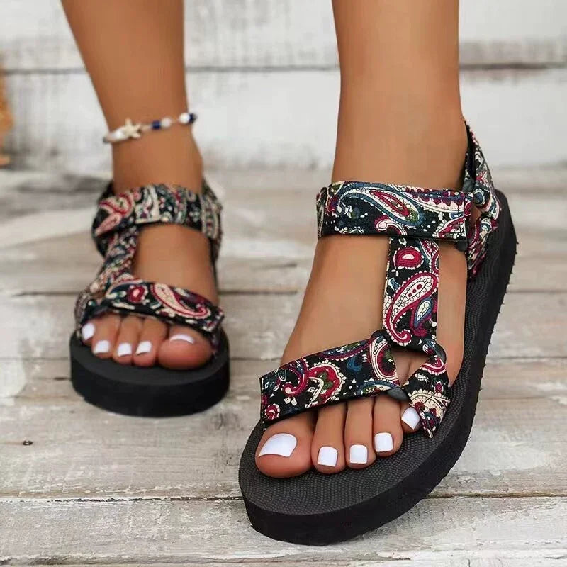 Women's Flat Shoes Outdoor Sandals. - Maison Novaire #