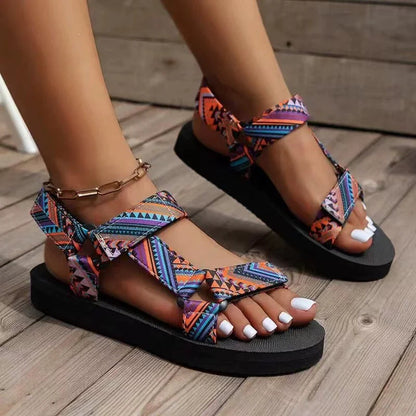 Women's Flat Shoes Outdoor Sandals. - Maison Novaire #
