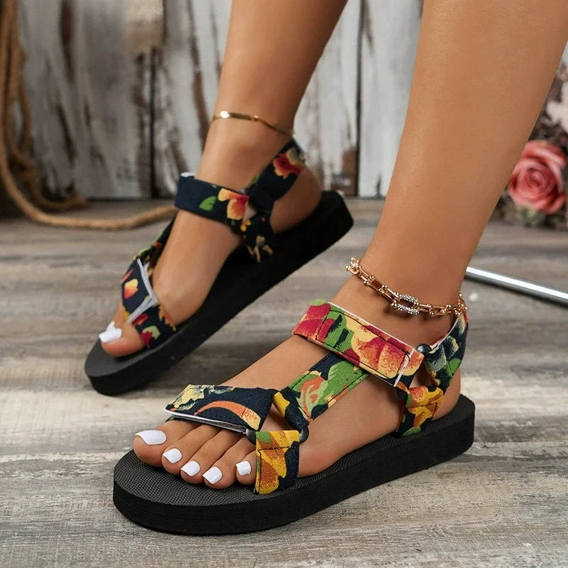 Women's Flat Shoes Outdoor Sandals. - Maison Novaire #