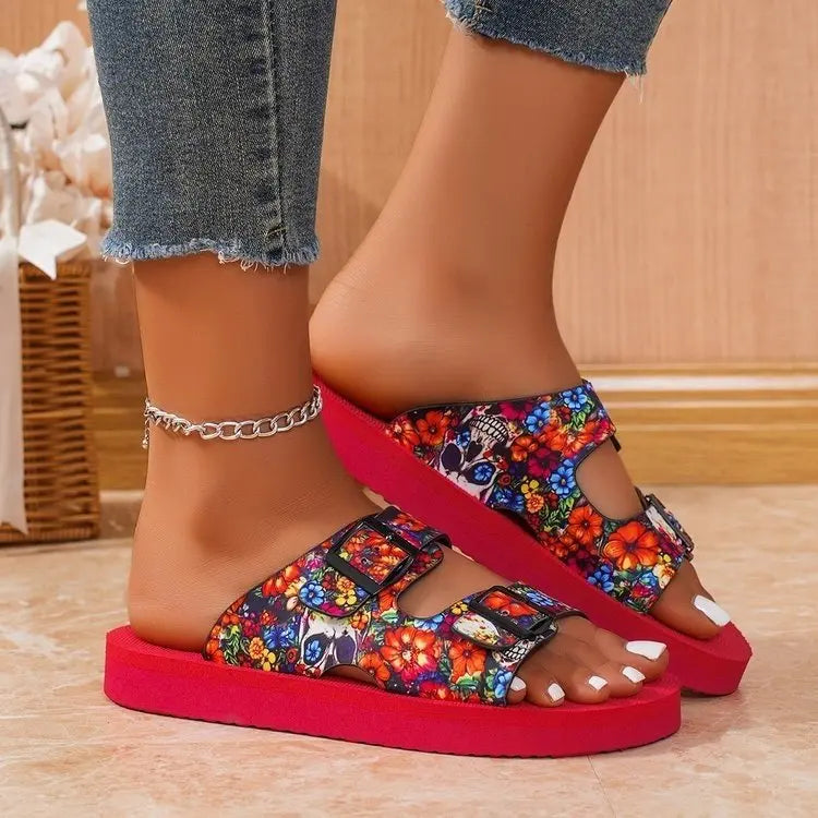 Women's Memory Foam Anti-Skid House Slides Sandals - Maison Novaire #