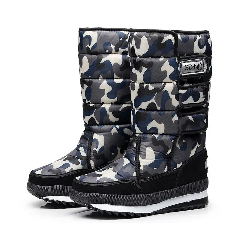 Women’s Snow Boots – Platform Winter Boots - Maison Novaire #