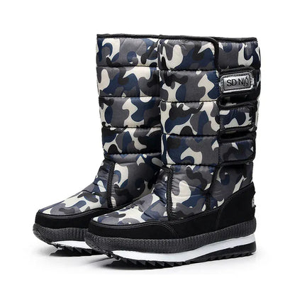 Women’s Snow Boots – Platform Winter Boots - Maison Novaire #