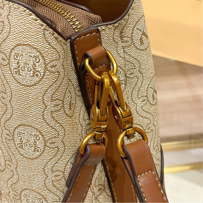 Women's handbag. Genuine leather bucket bag. - Maison Novaire #