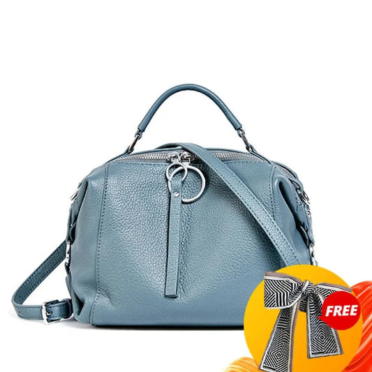 Zency Genuine Leather Cowhide Cross Body Bags. - Maison Novaire #
