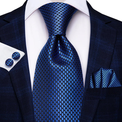 BLAKESTORE-NG Necktie 1511 Hi-Tie Black Paisley Silk Tie 8.5cm | 100% Silk Men’s Formal Luxury Necktie for Wedding Business Party