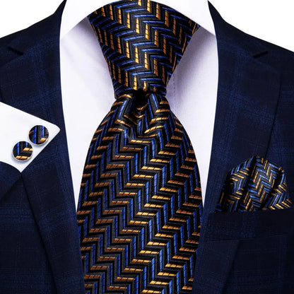 BLAKESTORE-NG Necktie 3327 Hi-Tie Black Paisley Silk Tie 8.5cm | 100% Silk Men’s Formal Luxury Necktie for Wedding Business Party