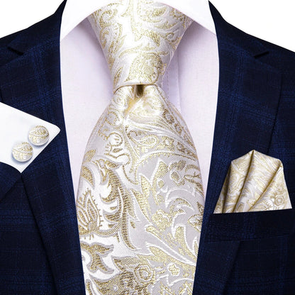 BLAKESTORE-NG Necktie 3350 Hi-Tie Black Paisley Silk Tie 8.5cm | 100% Silk Men’s Formal Luxury Necktie for Wedding Business Party