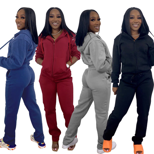 Women 2 Piece Sweatsuit Outfit