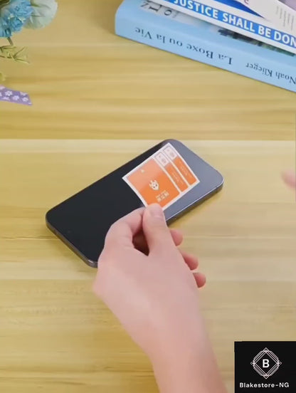 8K HD Panzerglas Displayschutzfolie für iPhone.
